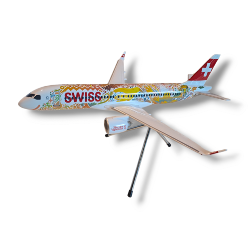 Swiss Airbus A220-300 / Bombardier CS300 1:100 "Féte de Vigneron"