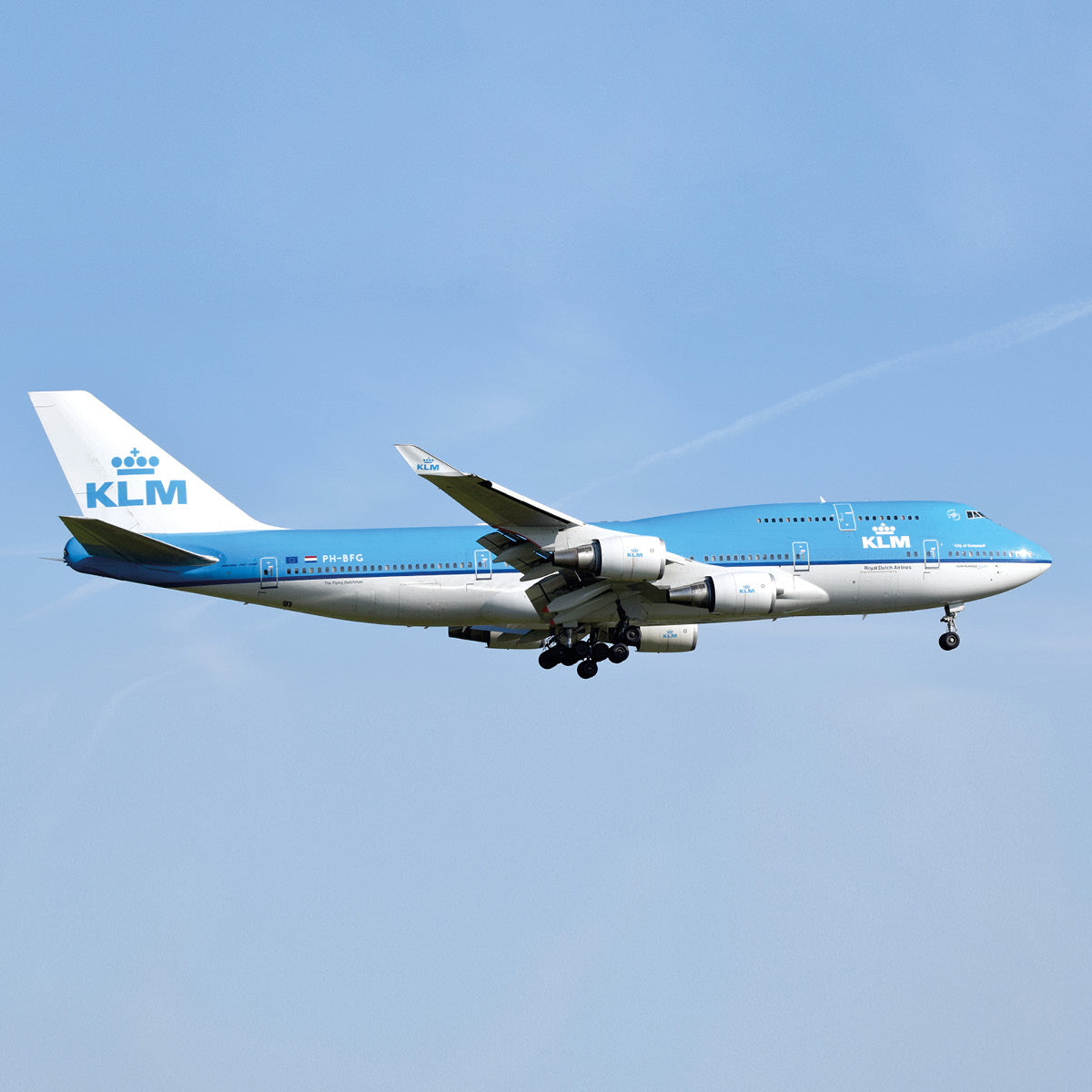 Aviationtag KLM B747 - PH-BFG