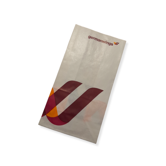 Germanwings Spuckbeutel  Sickness Bag Lufthansa Group